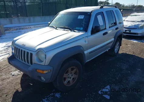 2004 Jeep Liberty Sport из США, поврежденный, VIN 1J4GL48K64W149254